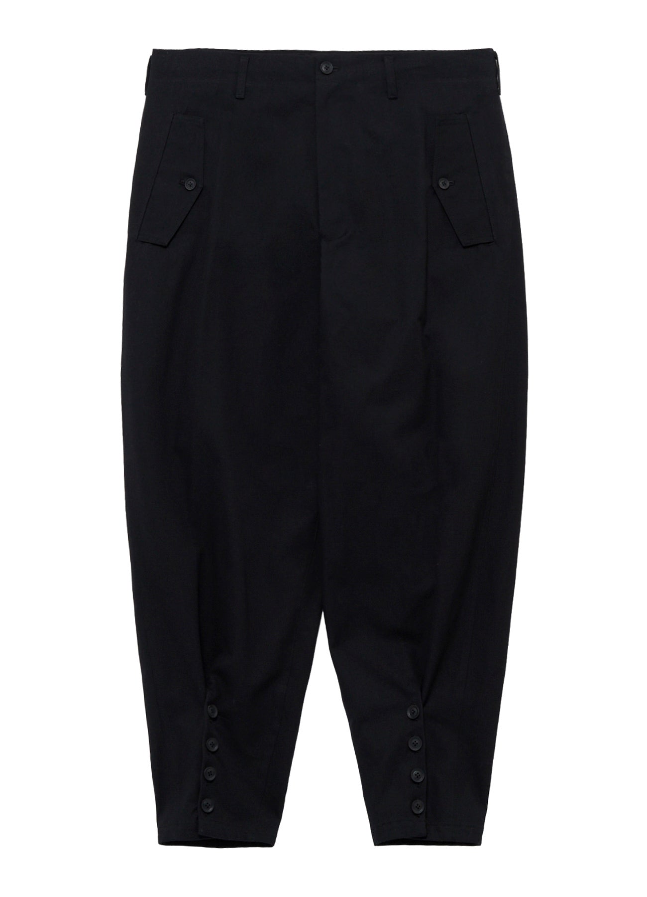 C/CANVAS HEM SLIT BUTTON PANTS – THE SHOP YOHJI YAMAMOTO