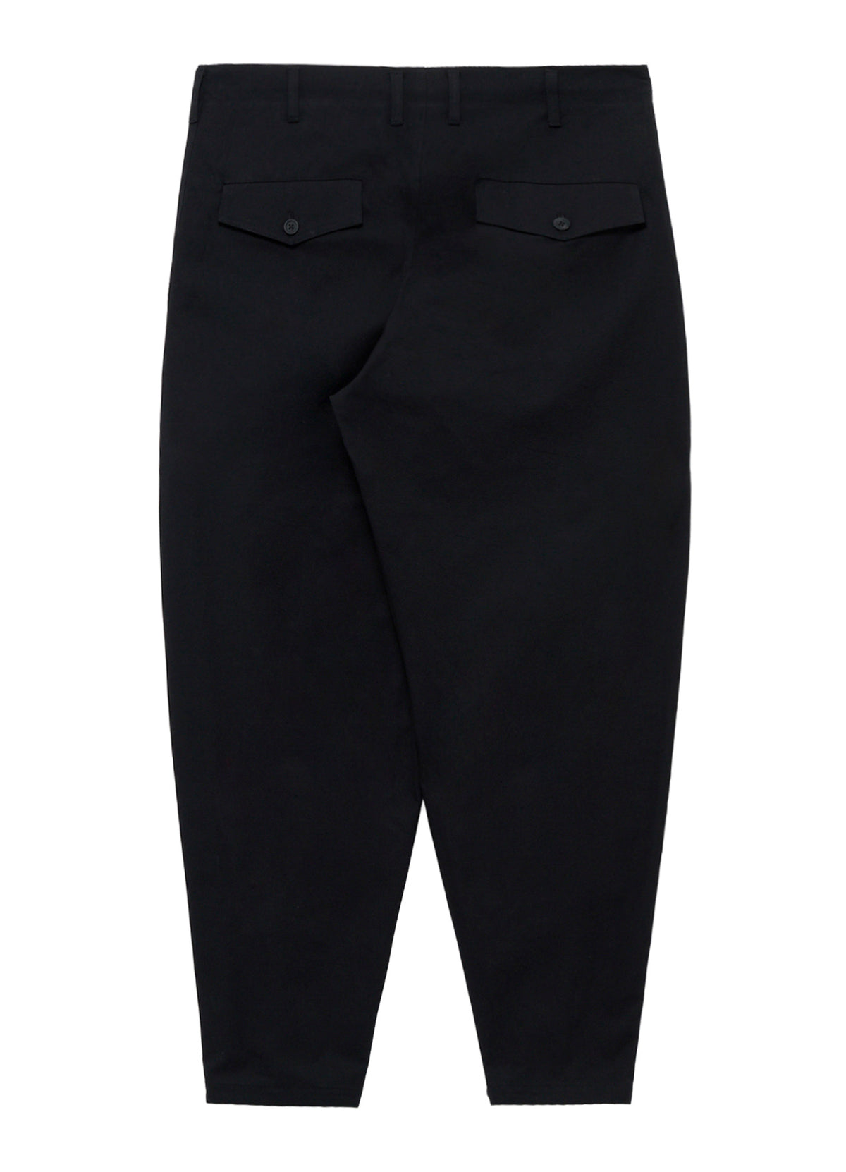 <PIECE UNIQUE>C/CANVAS HEM SLIT BUTTON PANTS