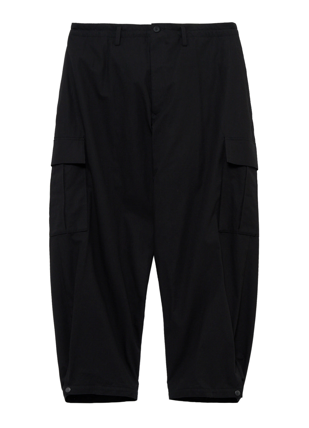 <PIECE UNIQUE>C/RIP STOP HEM SLIM CUFF BELT PANTS