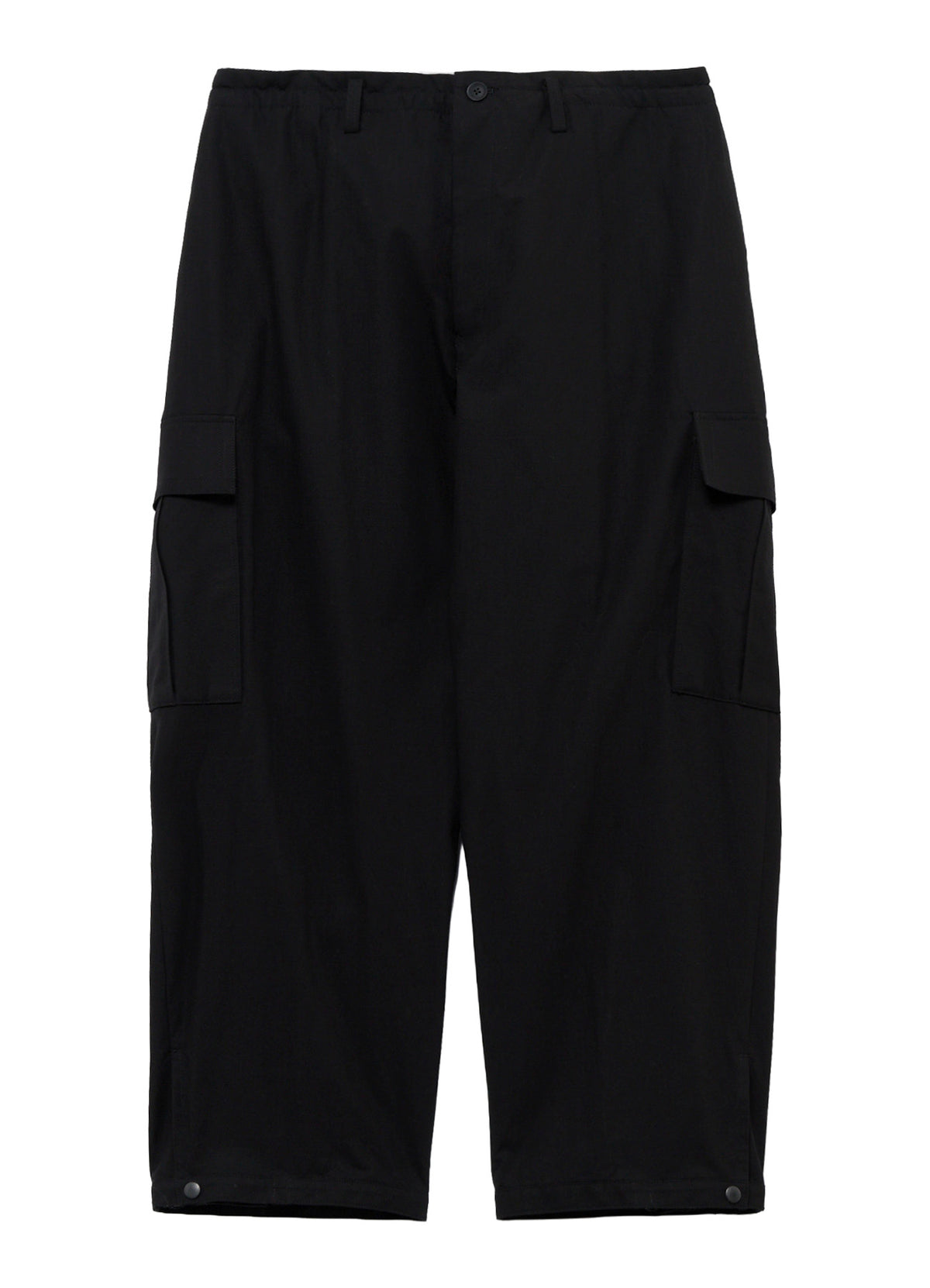<PIECE UNIQUE>C/RIP STOP HEM SLIM CUFF BELT PANTS