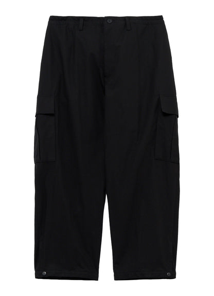 <PIECE UNIQUE>C/RIP STOP HEM SLIM CUFF BELT PANTS