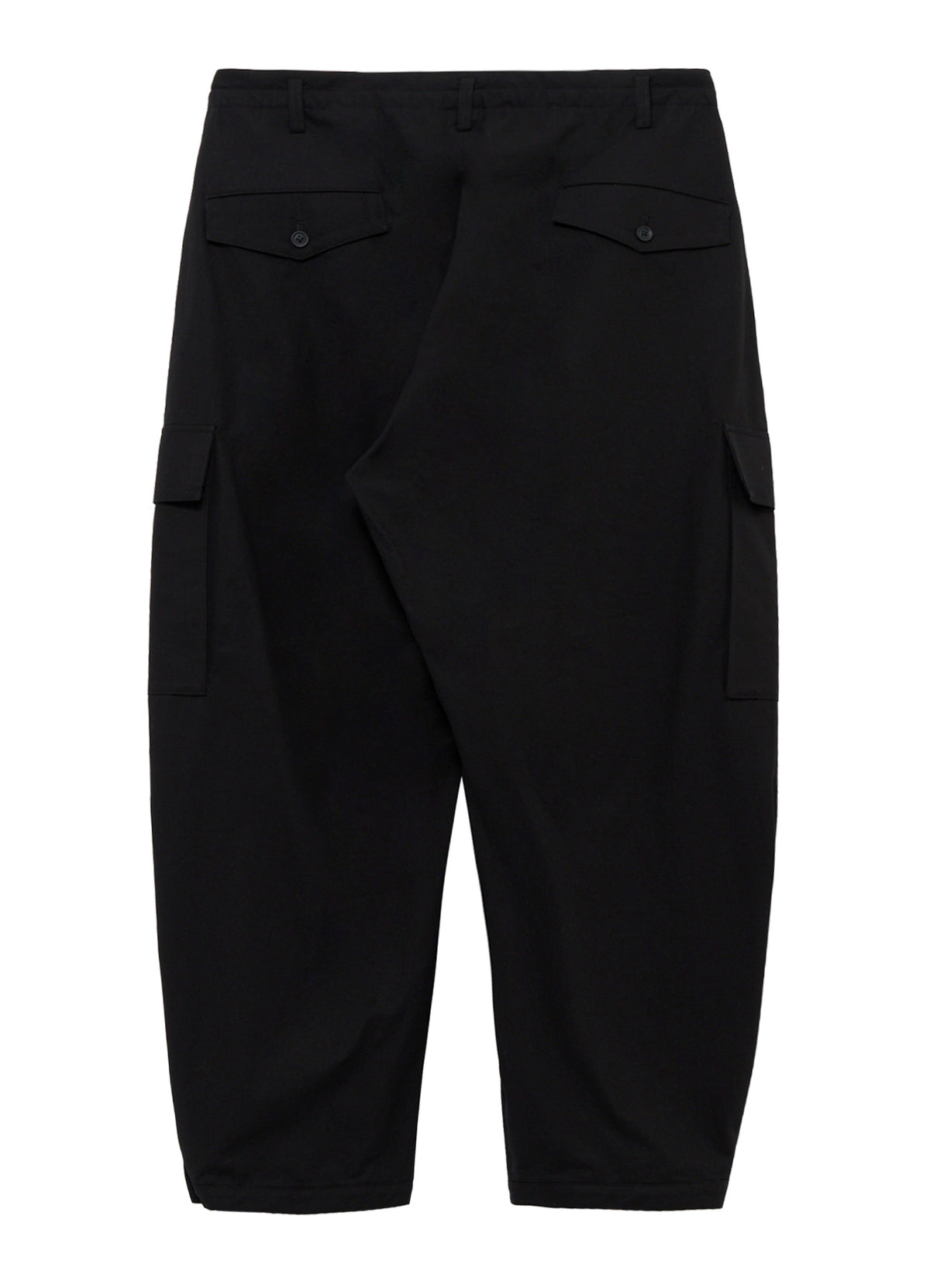 <PIECE UNIQUE>C/RIP STOP HEM SLIM CUFF BELT PANTS