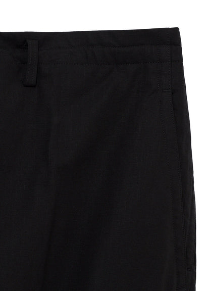 <PIECE UNIQUE>C/RIP STOP HEM SLIM CUFF BELT PANTS