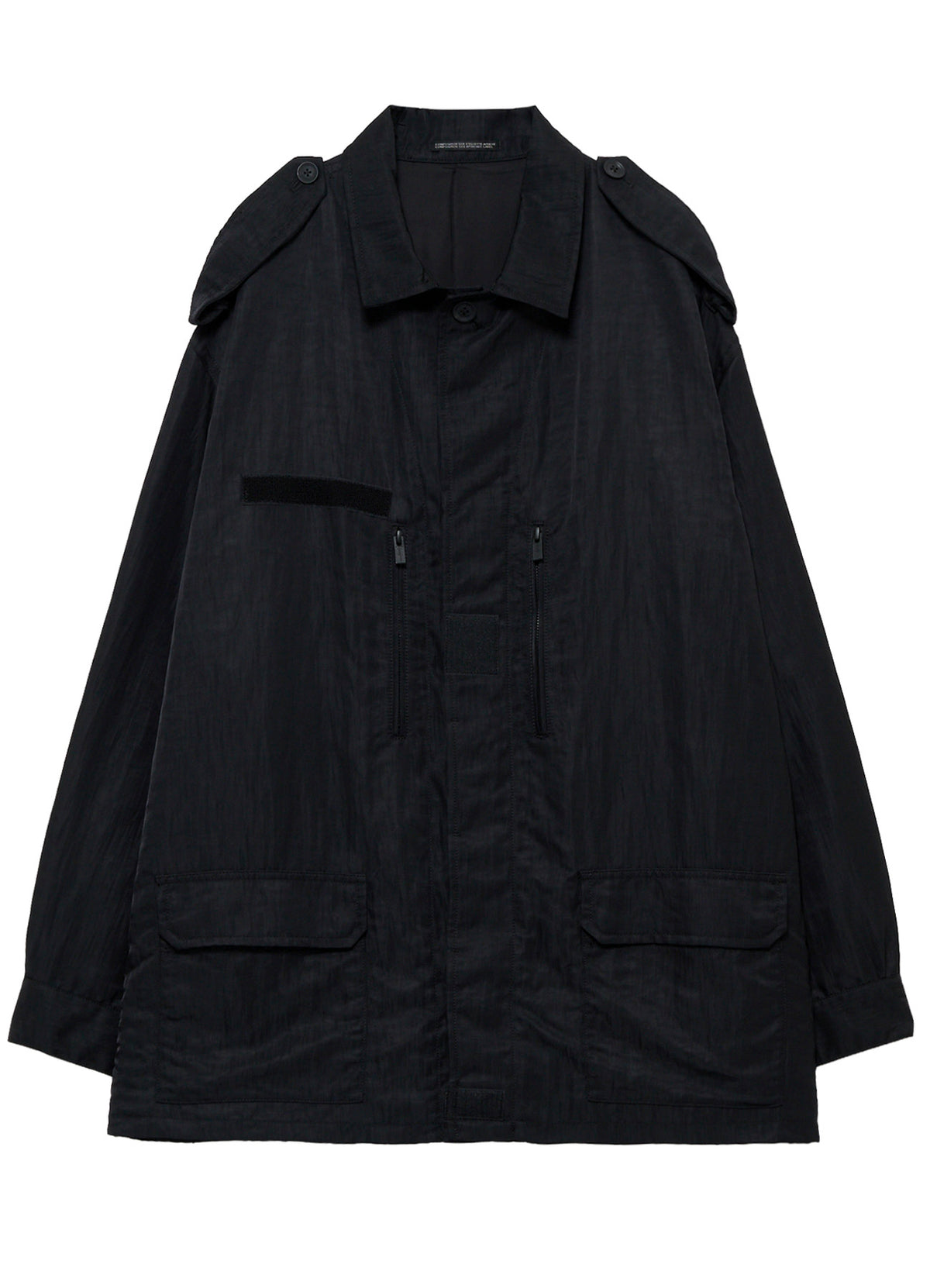 <PIECE UNIQUE>NY LIQUID DYED TWILL ARMY BLOUSON