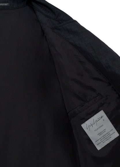 <PIECE UNIQUE>NY LIQUID DYED TWILL ARMY BLOUSON