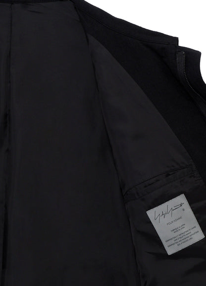 <PIECE UNIQUE>C/BAMBOO TWILL YOEK PANEL BLOUSON