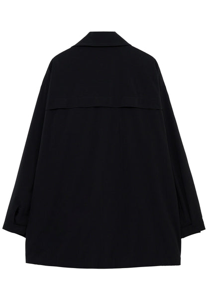<PIECE UNIQUE>PE TAFFETA YOKE CHIN TAB BLOUSON