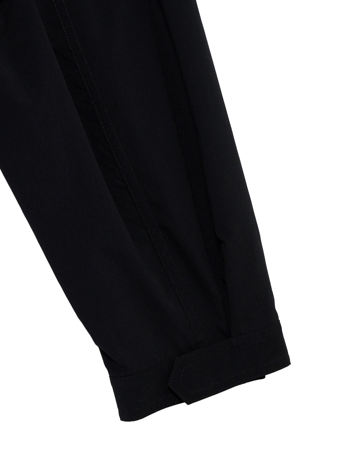 <PIECE UNIQUE>PE TAFFETA YOKE CHIN TAB BLOUSON