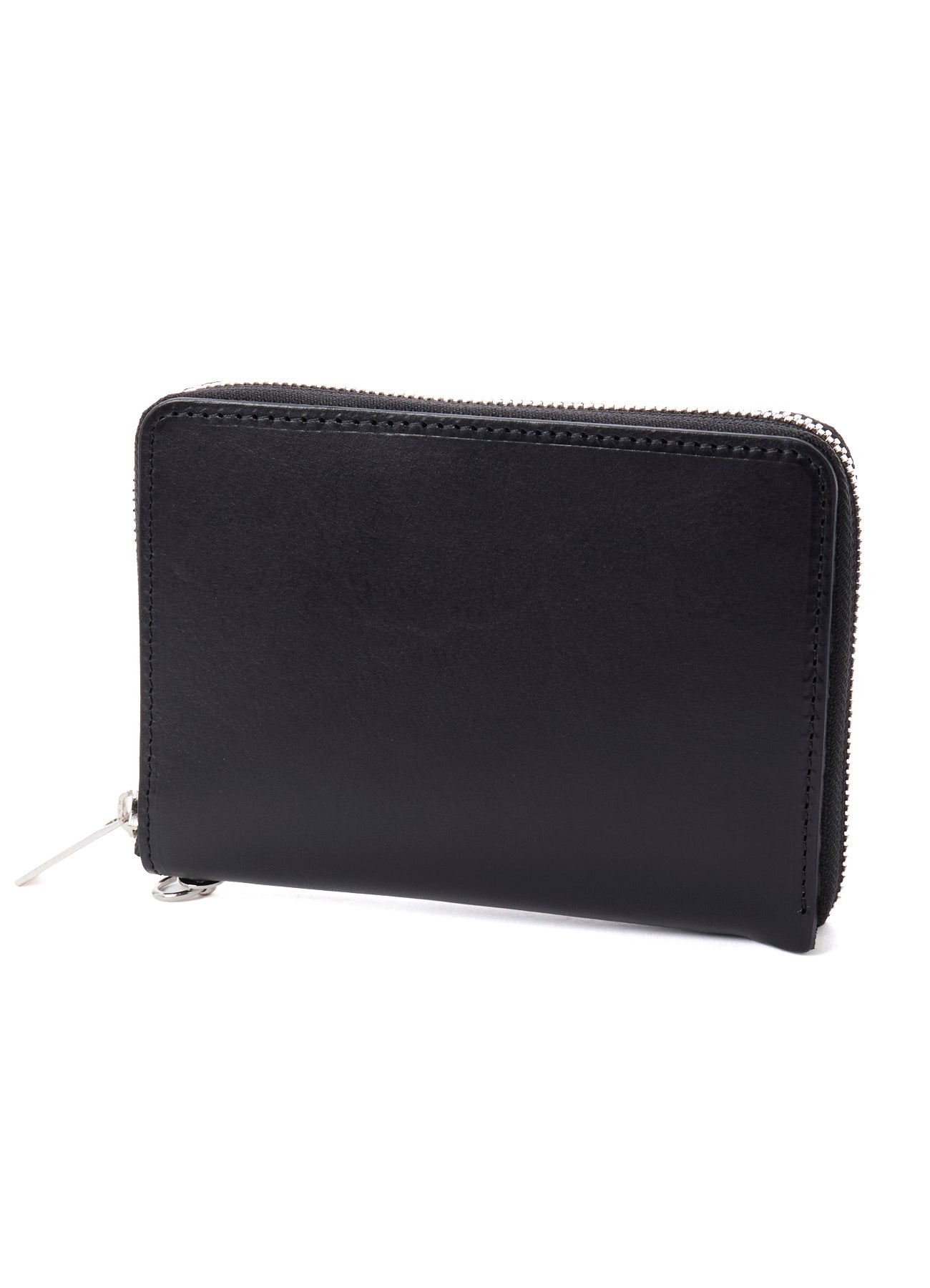 UNFINISHED LEATHER ZIP WALLET S