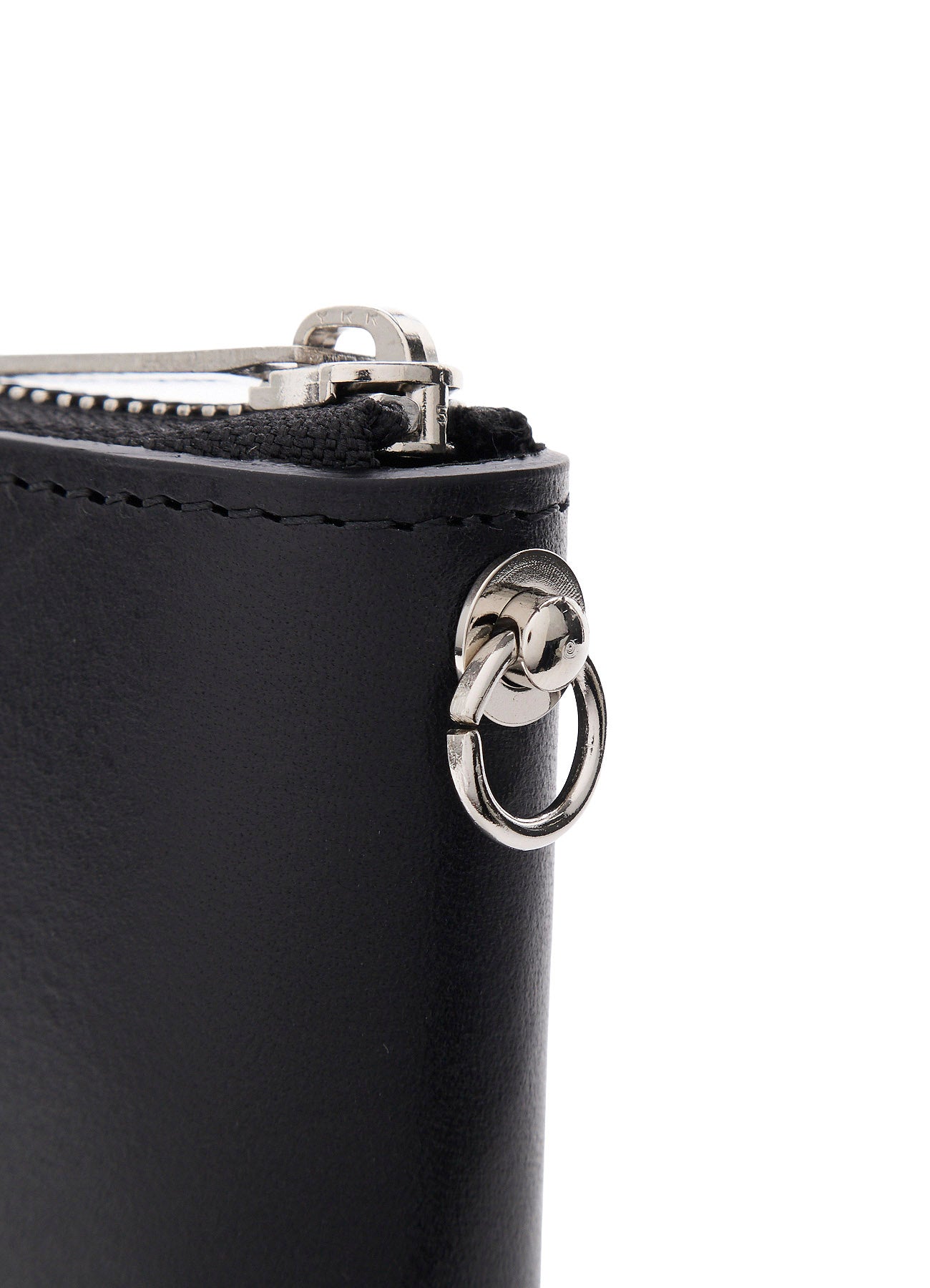 UNFINISHED LEATHER ZIP WALLET S – THE SHOP YOHJI YAMAMOTO