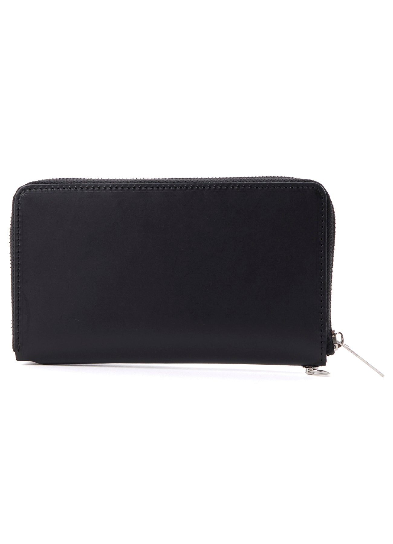 UNFINISHED LEATHER ZIP WALLET L