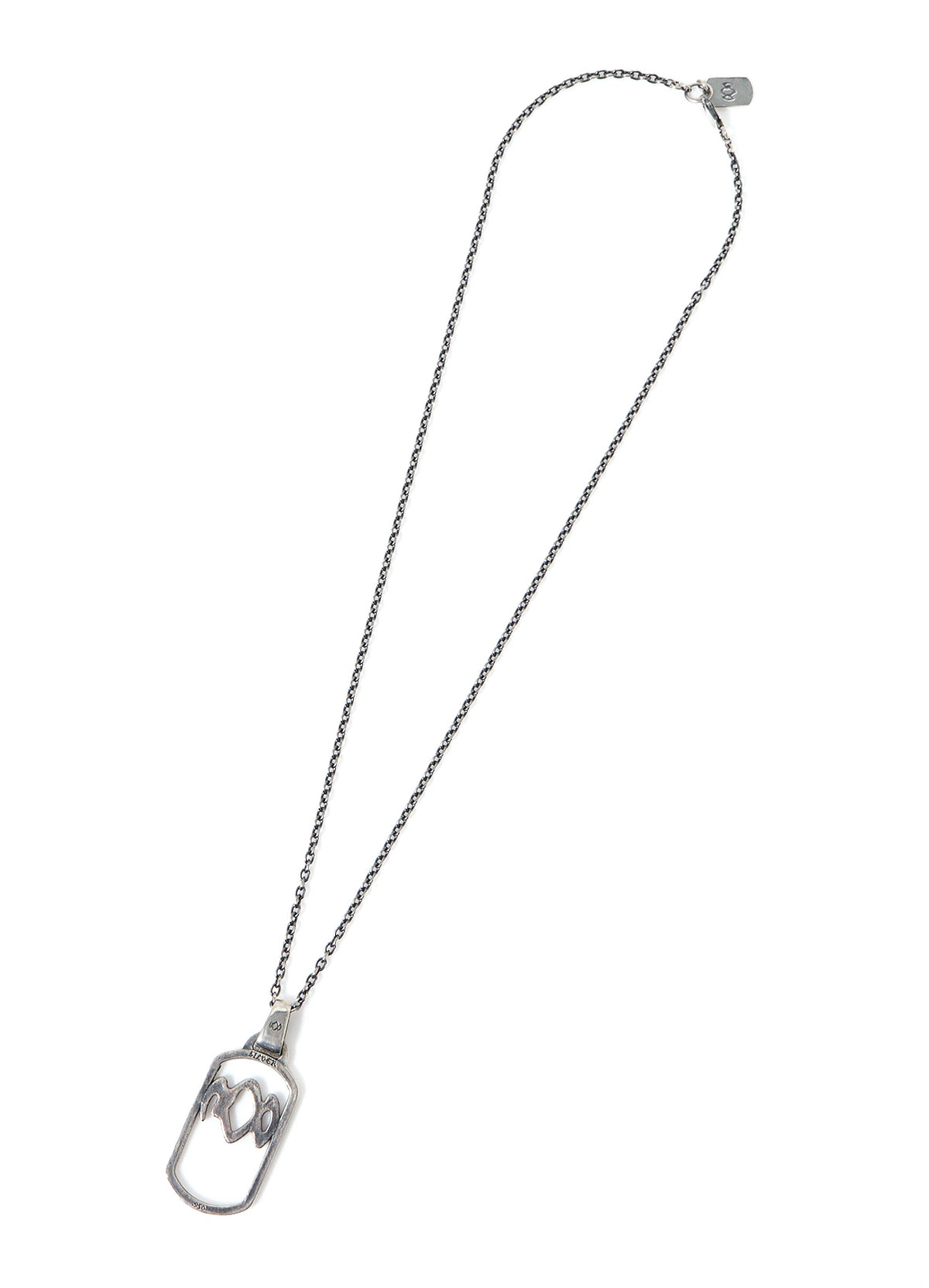 SILVER 950 DOG TAG GLASSES HOLDER
