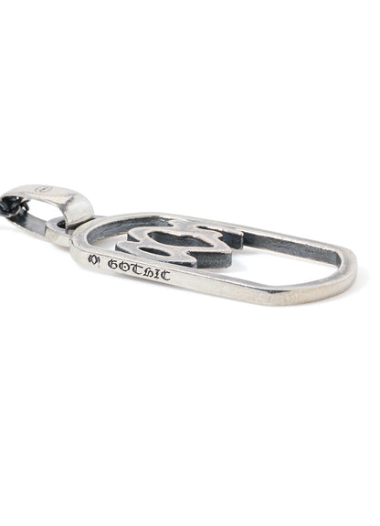 SILVER 950 DOG TAG GLASSES HOLDER