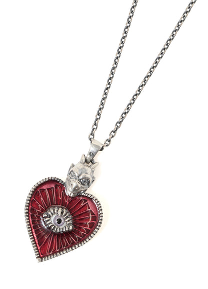 SV/EPOXYRED HEART EYE PD RED