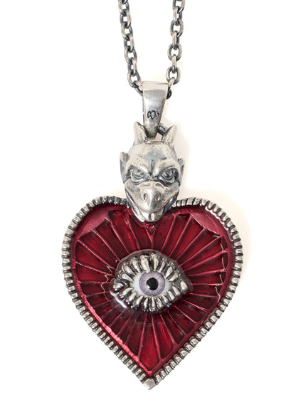 SV/EPOXYRED HEART EYE PD RED