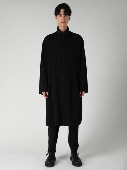 TA TUXEDO STAND COLLAR SHIRT
