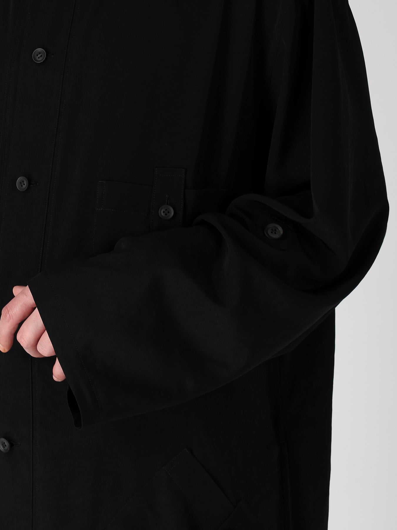 TA TUXEDO STAND COLLAR SHIRT