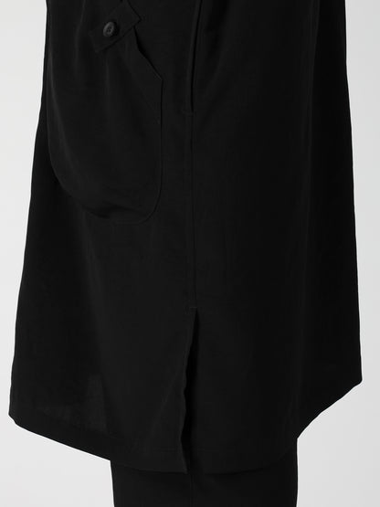 TA TUXEDO STAND COLLAR SHIRT