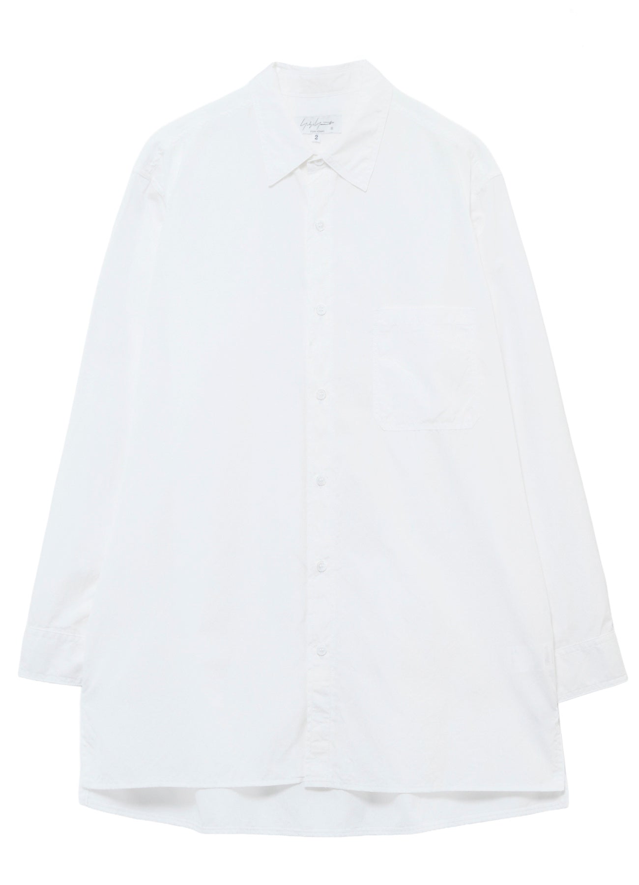 CHAIN STITCH BROAD STANDARD BIG SHIRT
