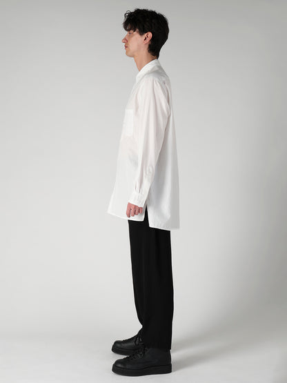 CHAIN STITCH BROAD STANDARD BIG SHIRT
