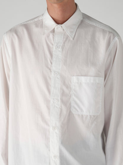 CHAIN STITCH BROAD STANDARD BIG SHIRT