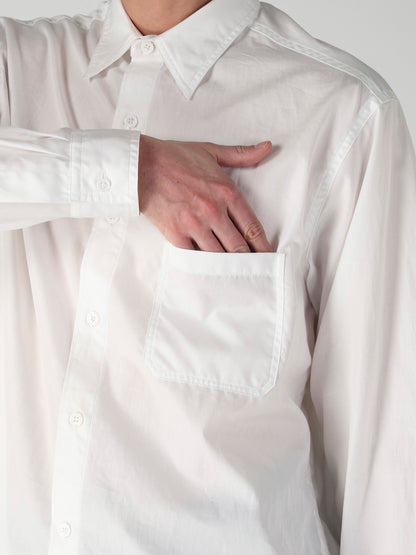 CHAIN STITCH BROAD STANDARD BIG SHIRT