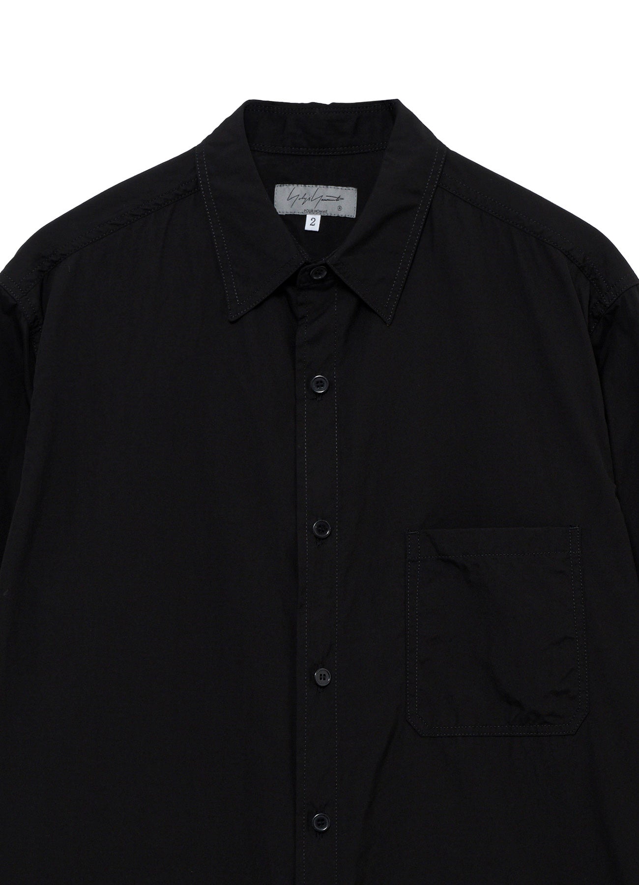 CHAIN STITCH BROAD STANDARD BIG SHIRT