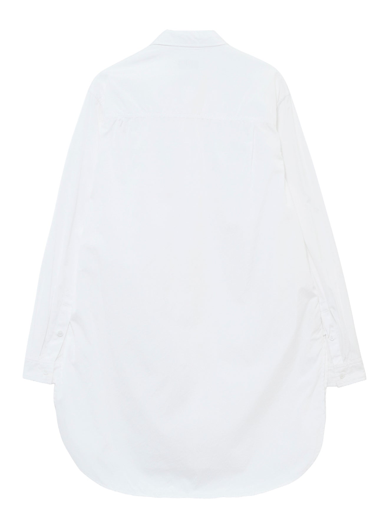CHAIN STITCH BROAD ROUND HEM BLOUSE