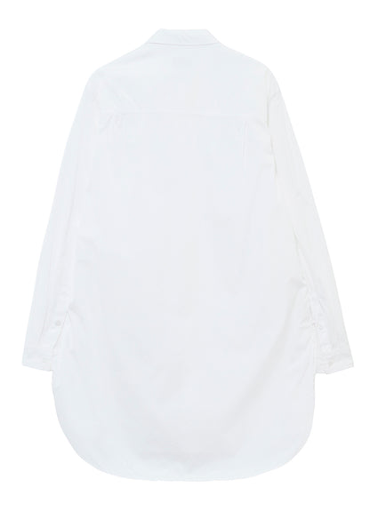 CHAIN STITCH BROAD ROUND HEM BLOUSE