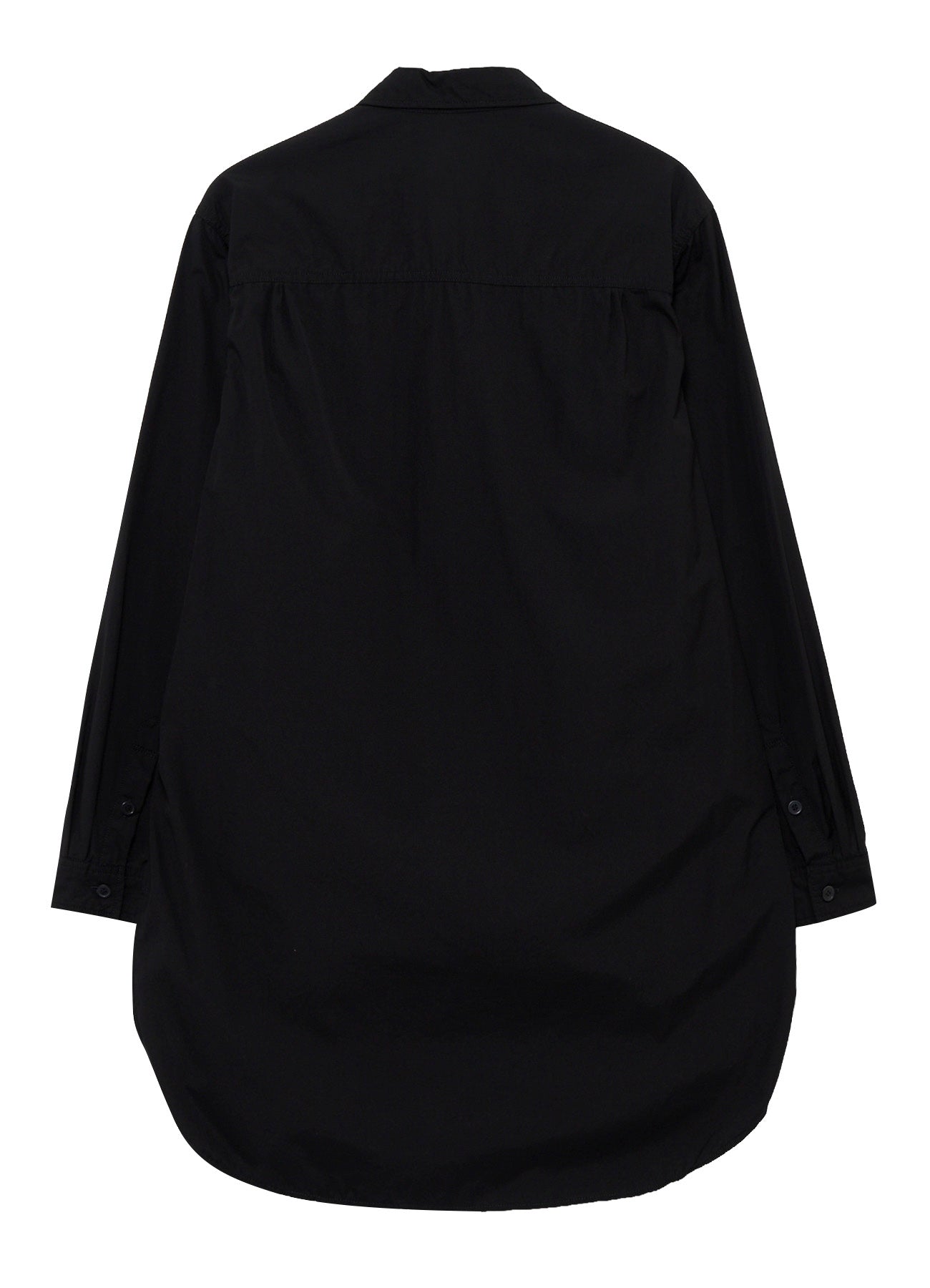 CHAIN STITCH BROAD ROUND HEM BLOUSE