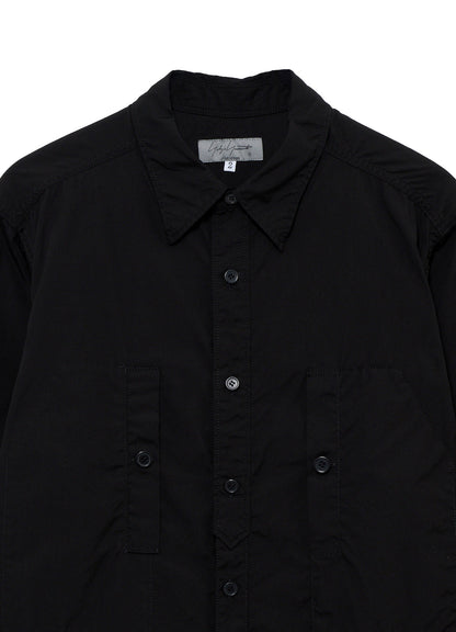 CHAIN STITCH BROAD ROUND HEM BLOUSE