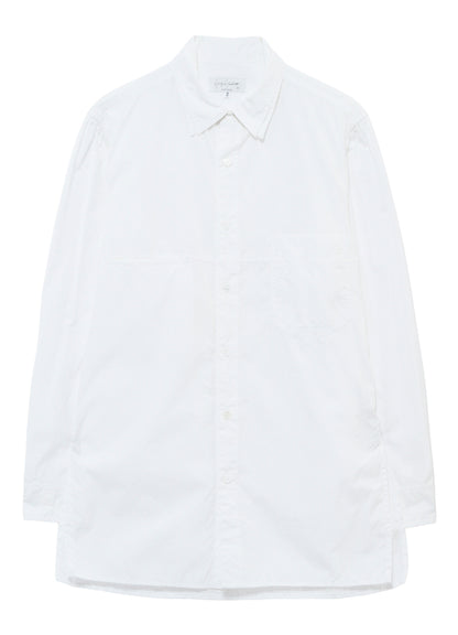 CHAIN STITCH BROAD DOUBLE COLLAR BLOUSE