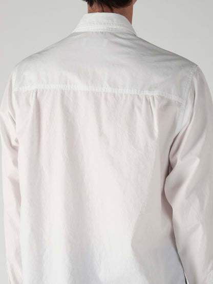 CHAIN STITCH BROAD DOUBLE COLLAR BLOUSE