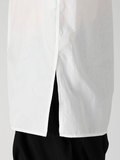 CHAIN STITCH BROAD DOUBLE COLLAR BLOUSE