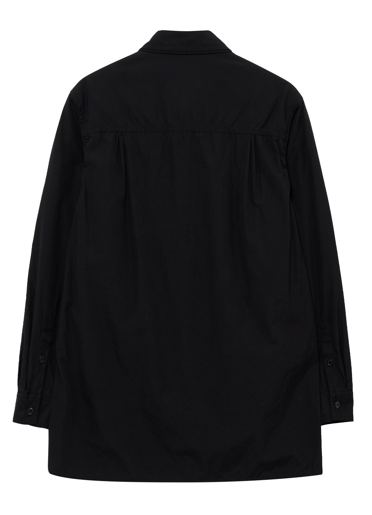 CHAIN STITCH BROAD DOUBLE COLLAR BLOUSE