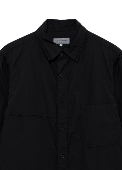 CHAIN STITCH BROAD DOUBLE COLLAR BLOUSE