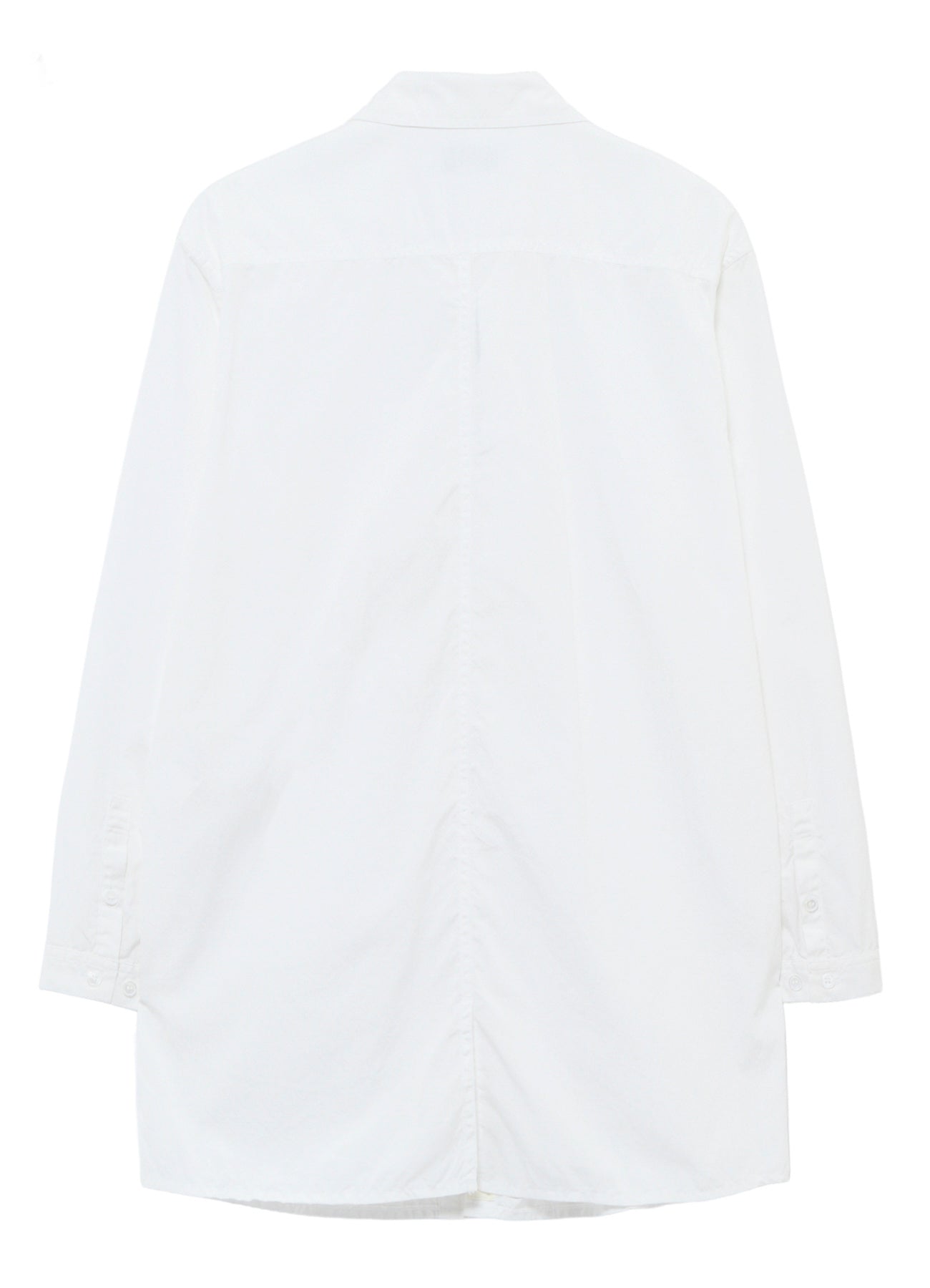 CHAIN STITCH BROAD ZIPPER OPEN BLOUSE