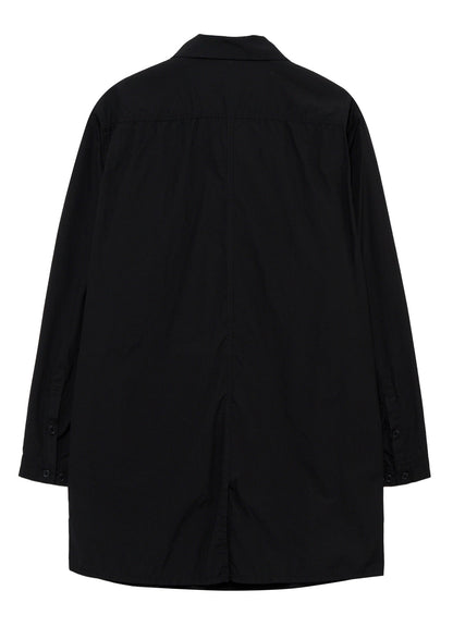 CHAIN STITCH BROAD ZIPPER OPEN BLOUSE