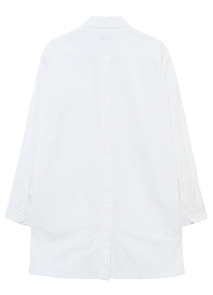 CHAIN STITCH BROAD BACK SIDE OPEN GATHER BLOUSE