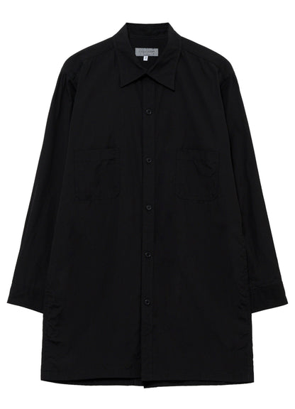 CHAIN STITCH BROAD BACK SIDE OPEN GATHER BLOUSE