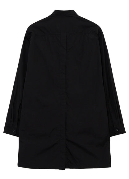 CHAIN STITCH BROAD BACK SIDE OPEN GATHER BLOUSE