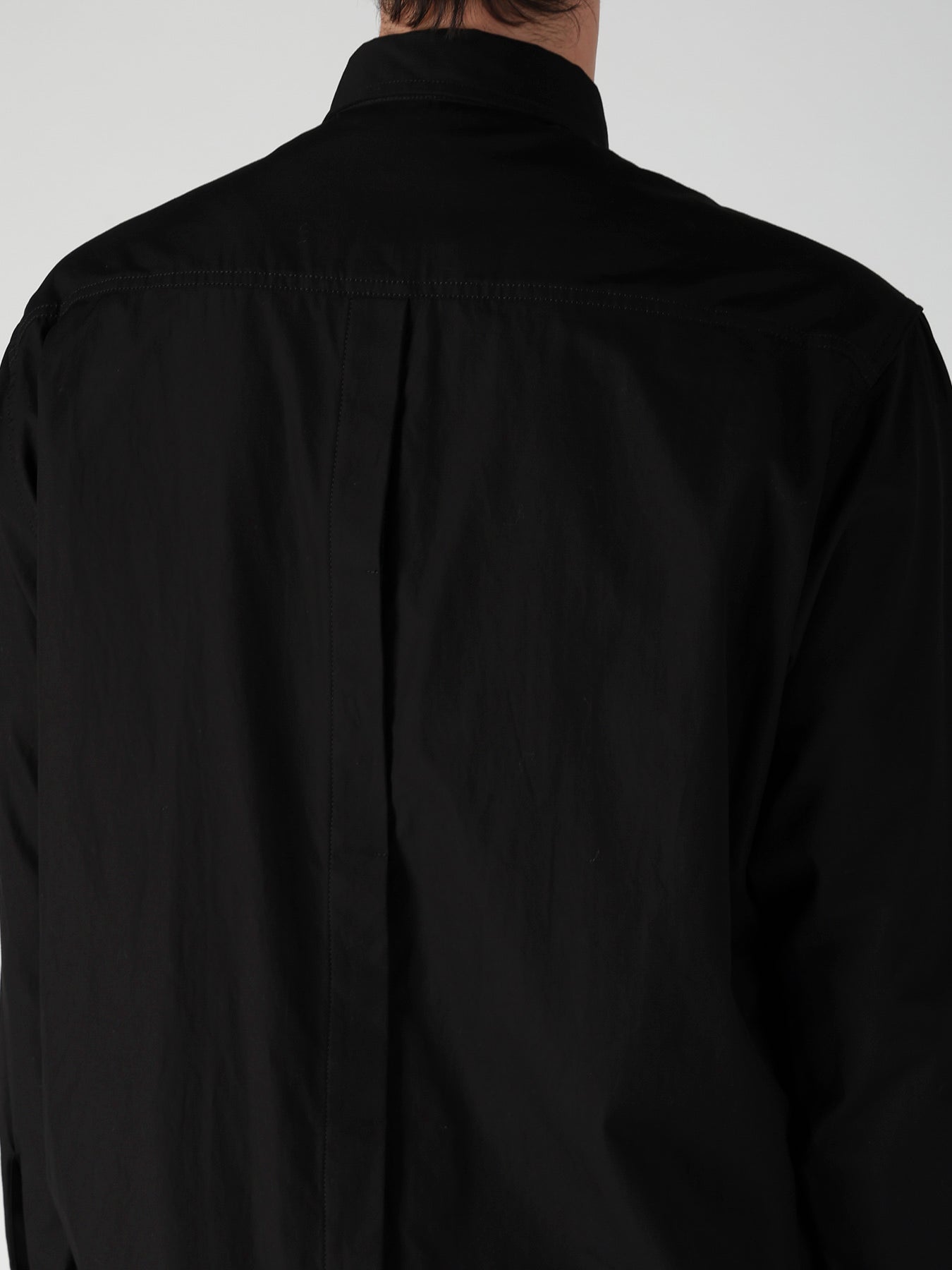 CHAIN STITCH BROAD BACK SIDE OPEN GATHER BLOUSE