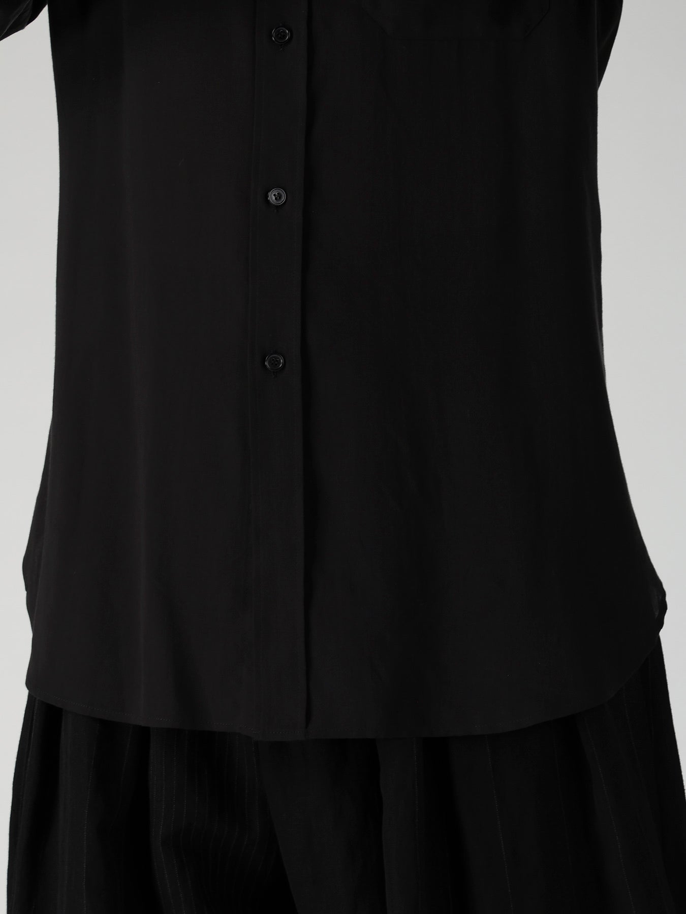 CELLULOSE LAWN TRIPLE COLLAR BLOUSE