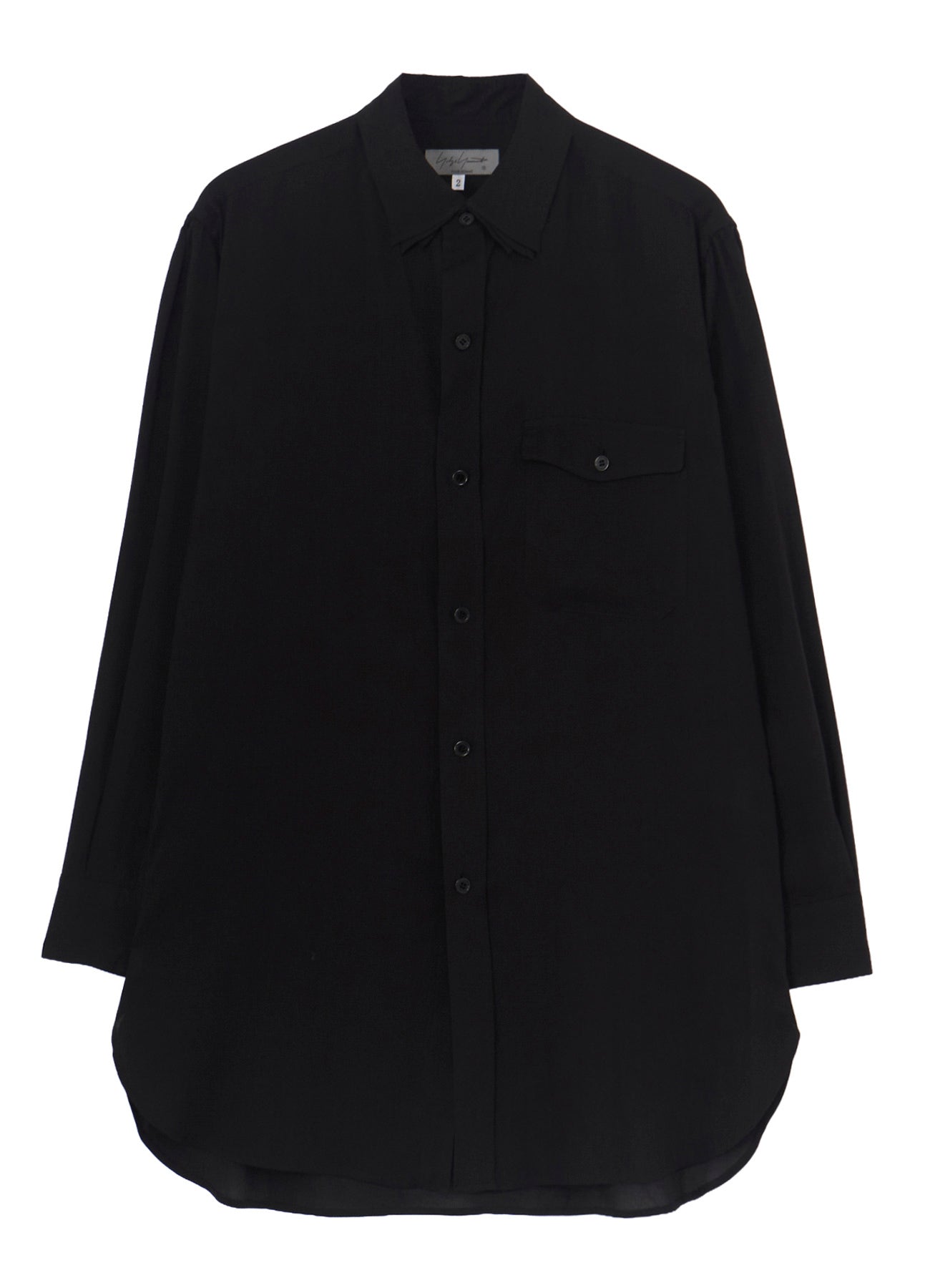 CELLULOSE LAWN TRIPLE COLLAR BLOUSE – THE SHOP YOHJI YAMAMOTO