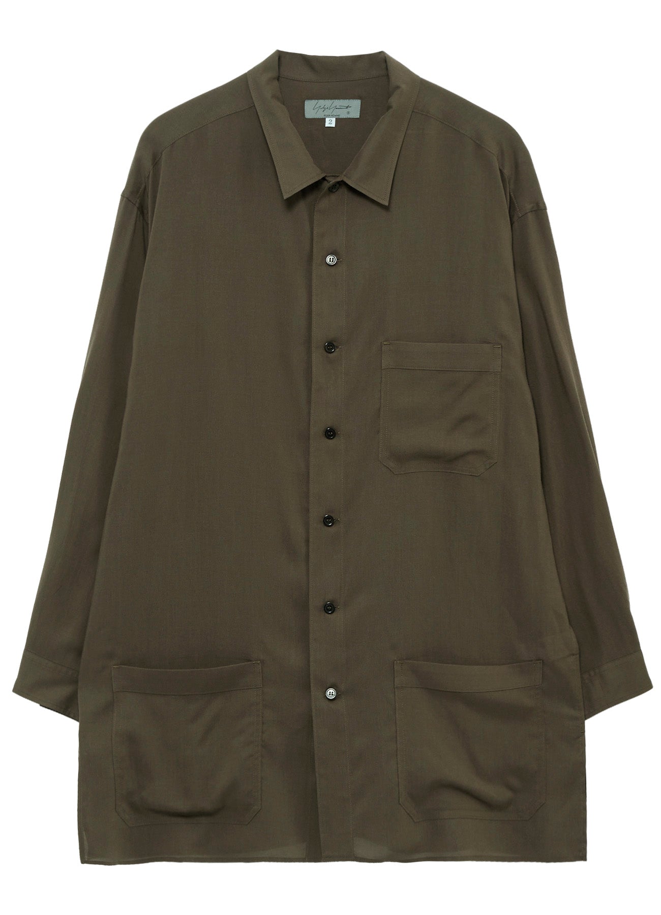 CELLULOSE LAWN 3POCKET BLOUSE