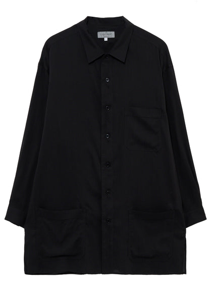 CELLULOSE LAWN 3POCKET BLOUSE