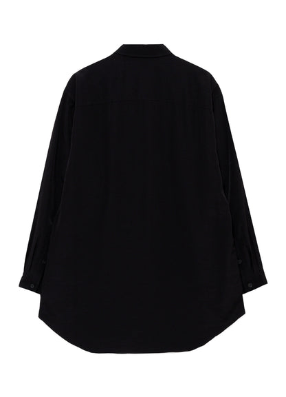 TA SLUB DE CHINE FRONT TAB SHIRT