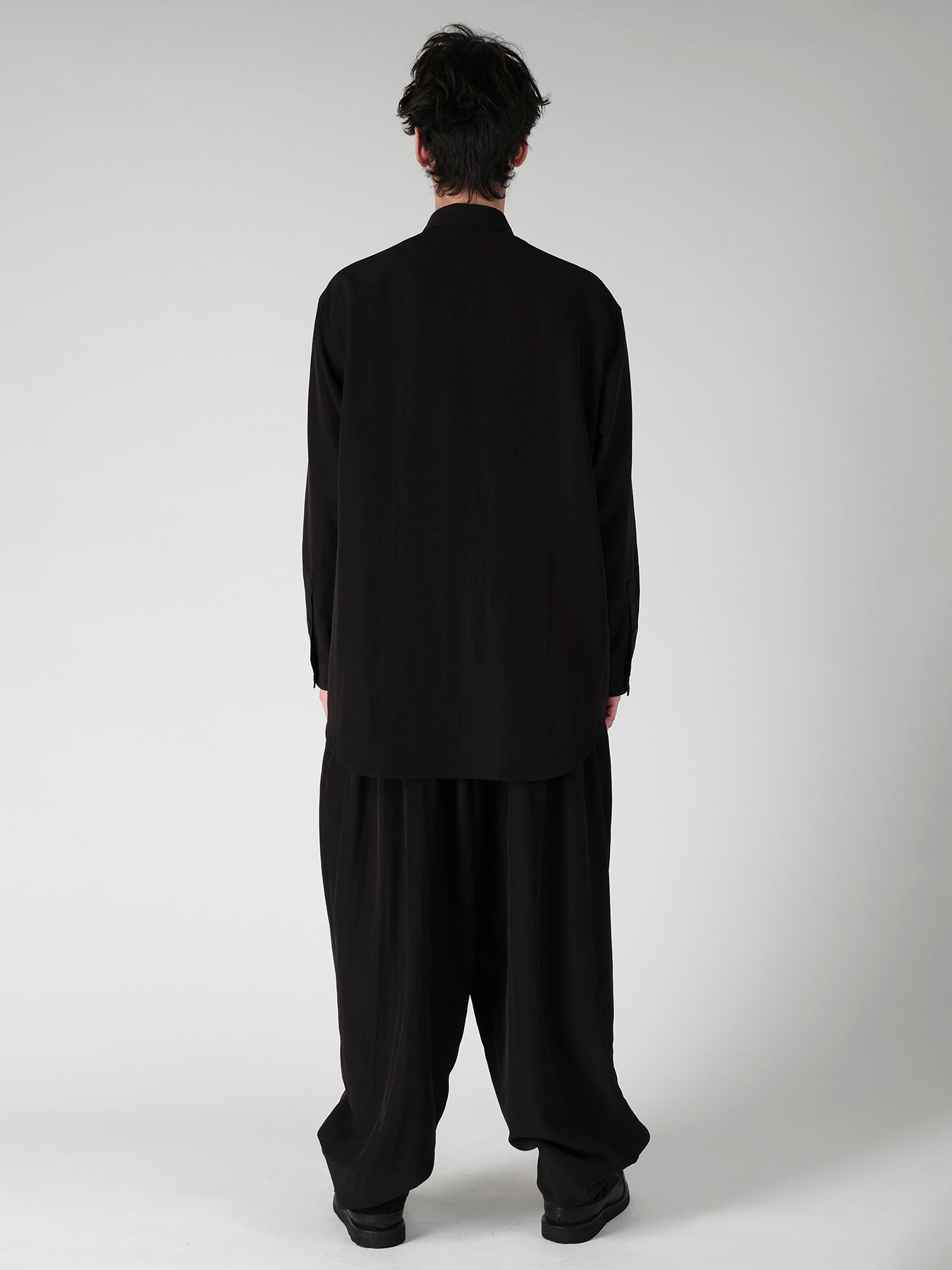 TA SLUB DE CHINE FRONT TAB SHIRT – THE SHOP YOHJI YAMAMOTO