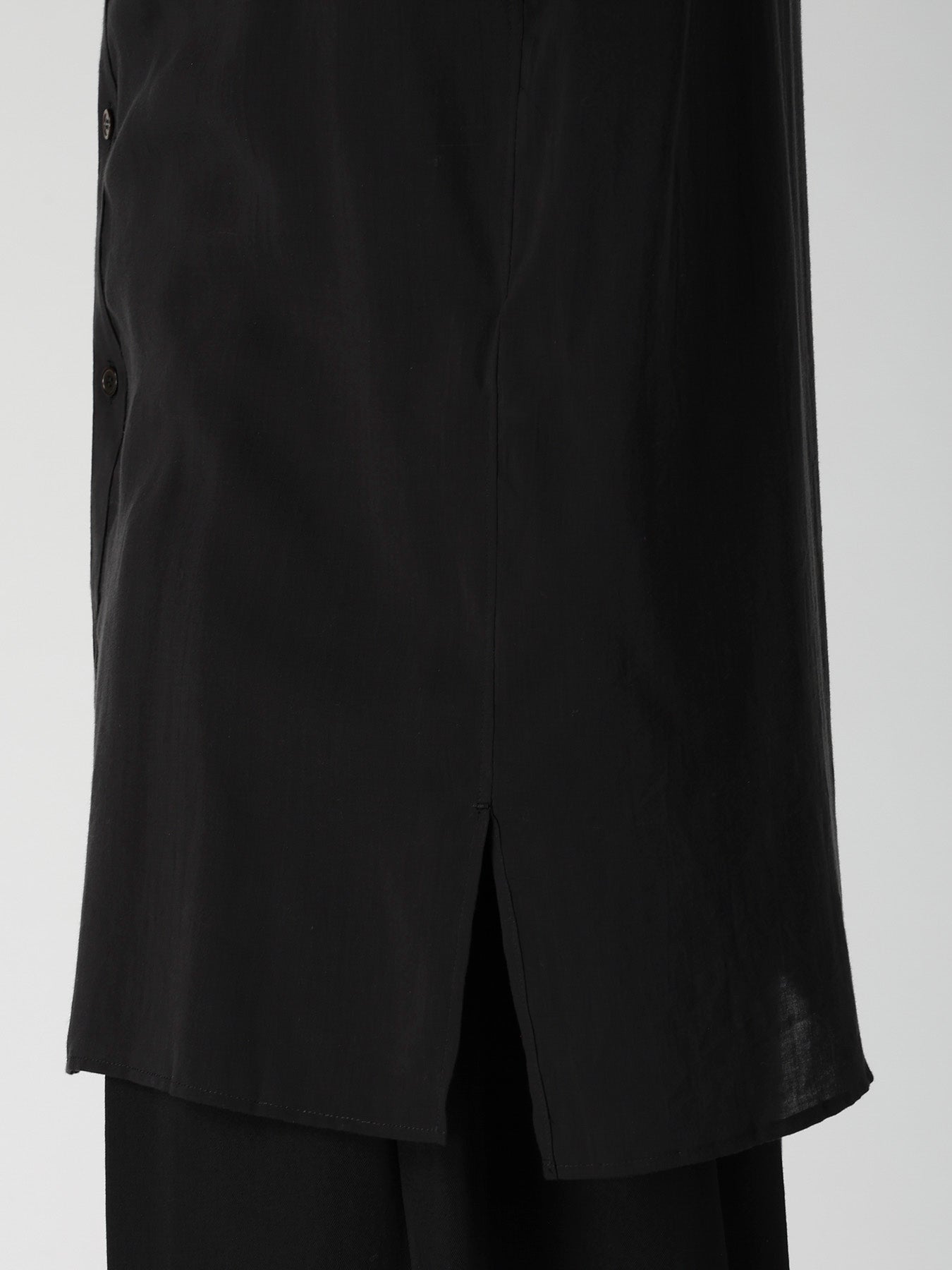CELLULOSE LAWN CHEST PANEL POCKET BLOUSE