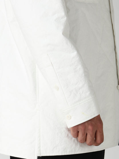 3LAYER PIECE DYED PADDED TRIPLE COLLAR BLOUSE